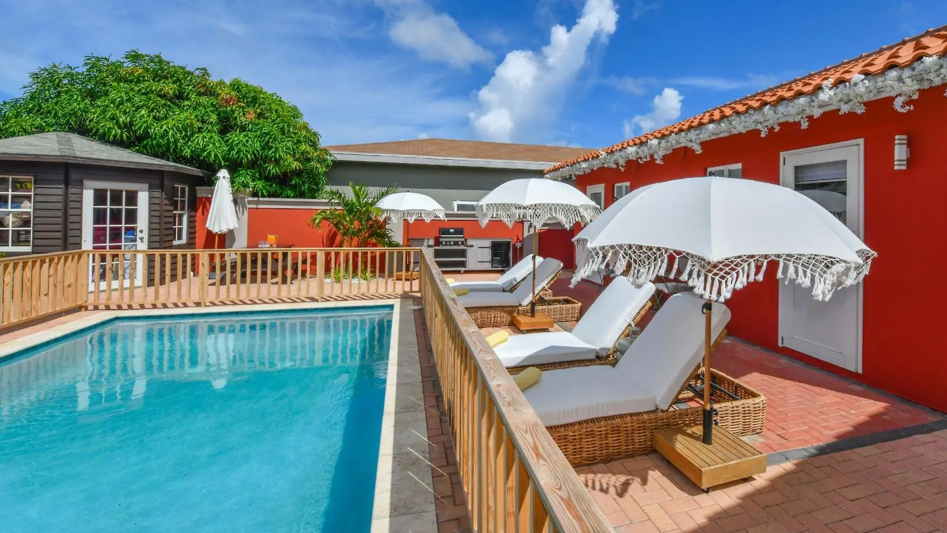 Apartment Moderne Studio Sun Dichtbij De Zee Met Zwembad Oranjestad Aruba