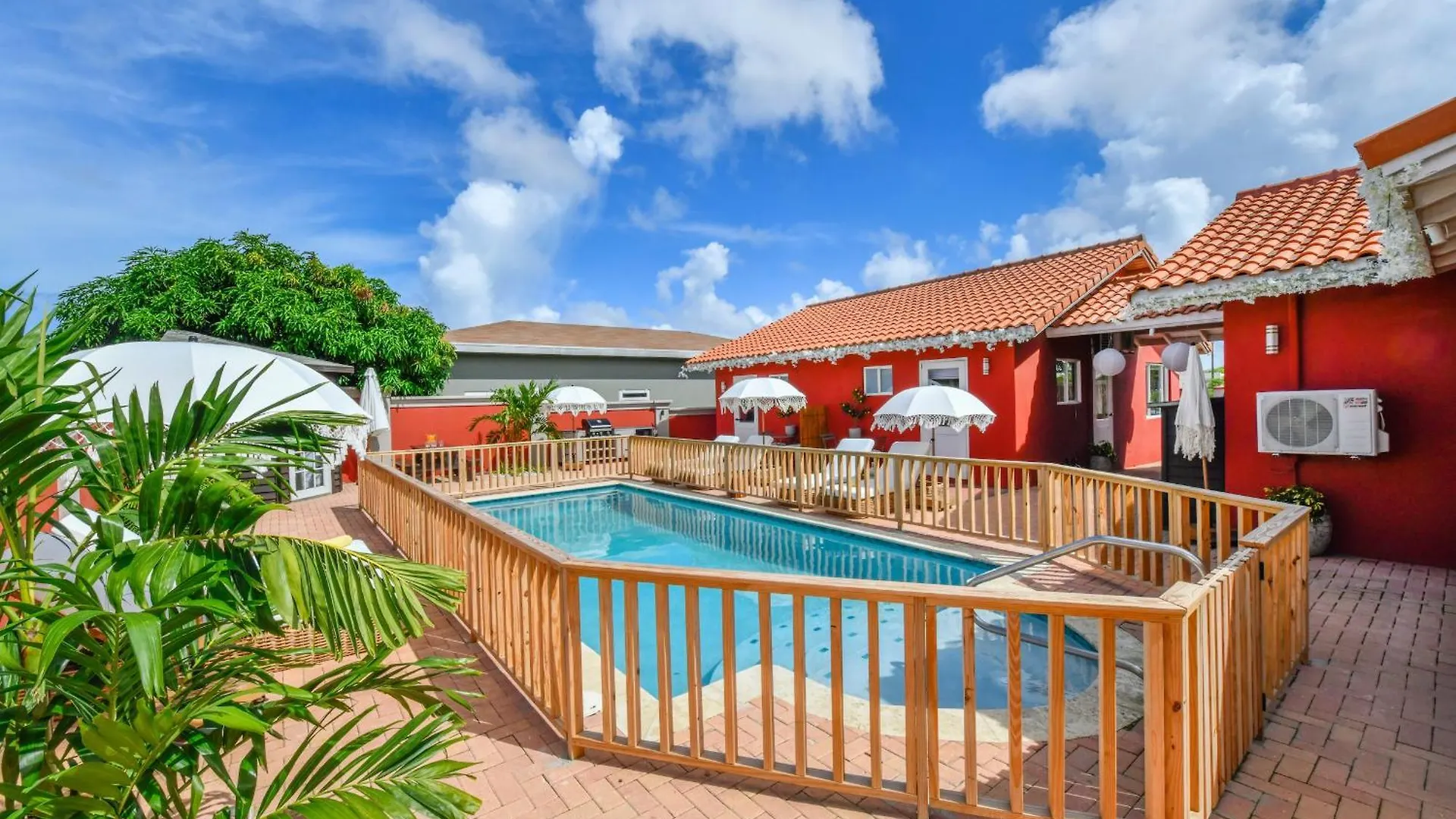 Moderne Studio Sun Dichtbij De Zee Met Zwembad Oranjestad