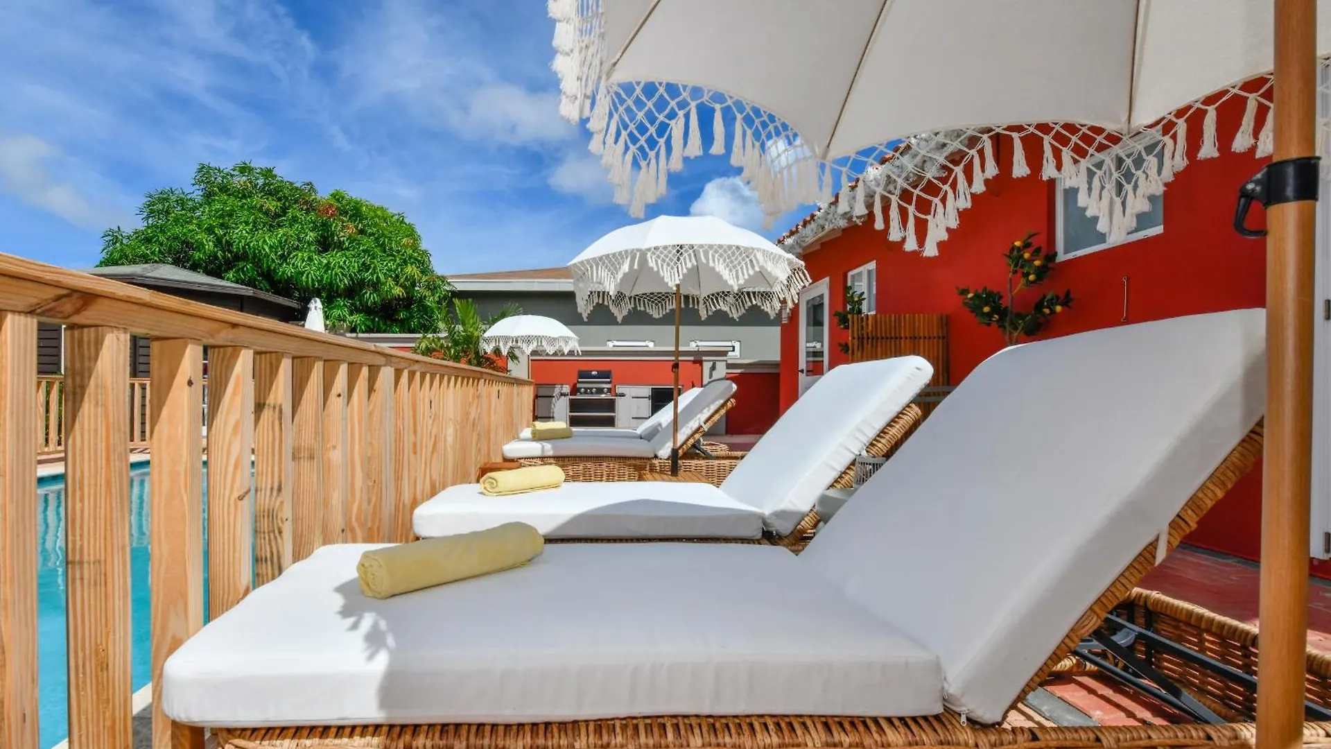 Moderne Studio Sun Dichtbij De Zee Met Zwembad Oranjestad 0*,