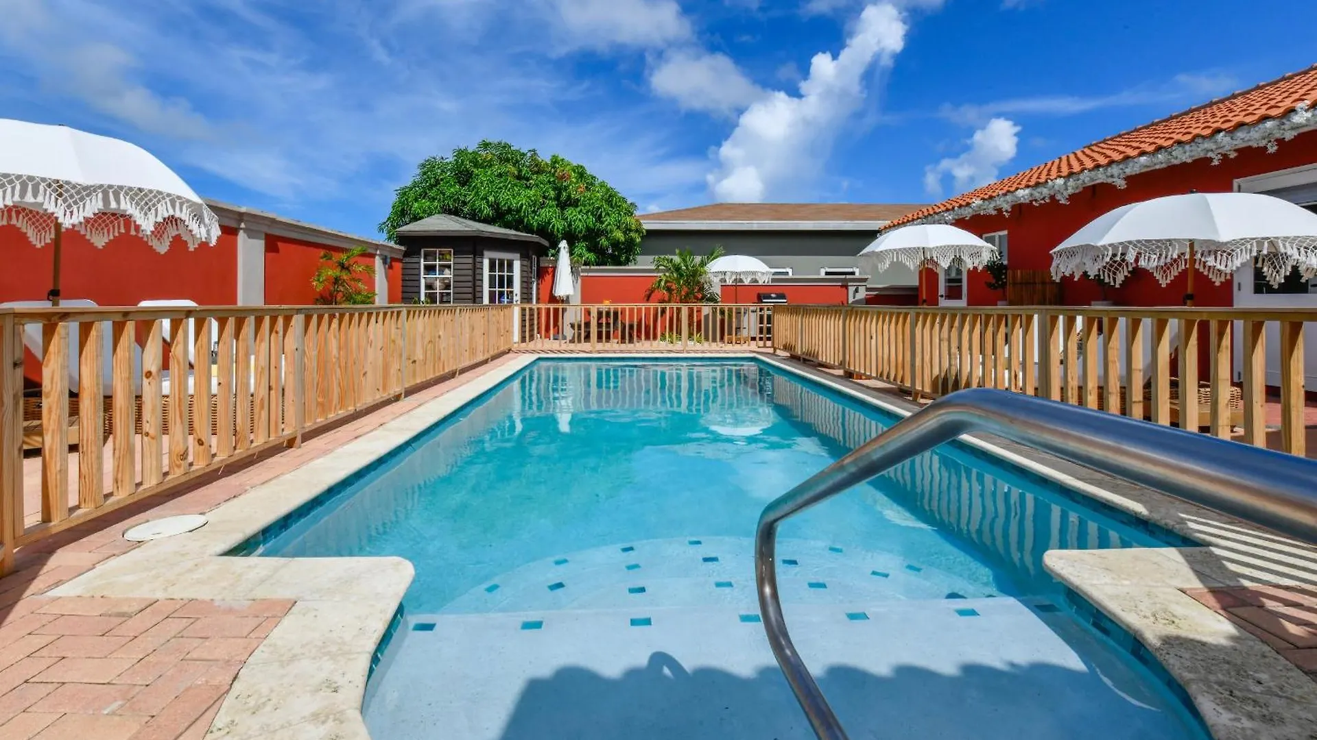 Apartment Moderne Studio Sun Dichtbij De Zee Met Zwembad Oranjestad